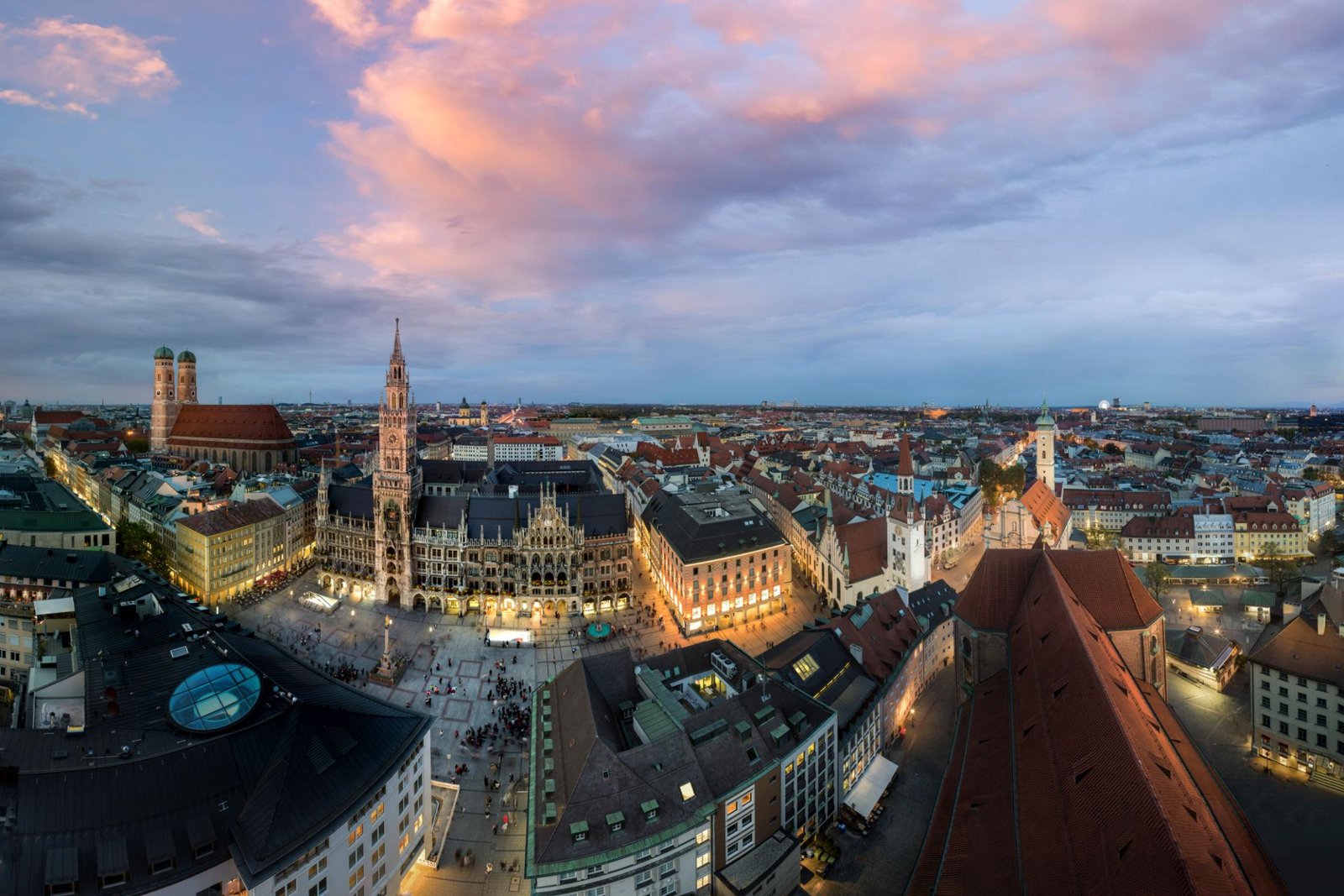 Marienplatz and Munich city centre