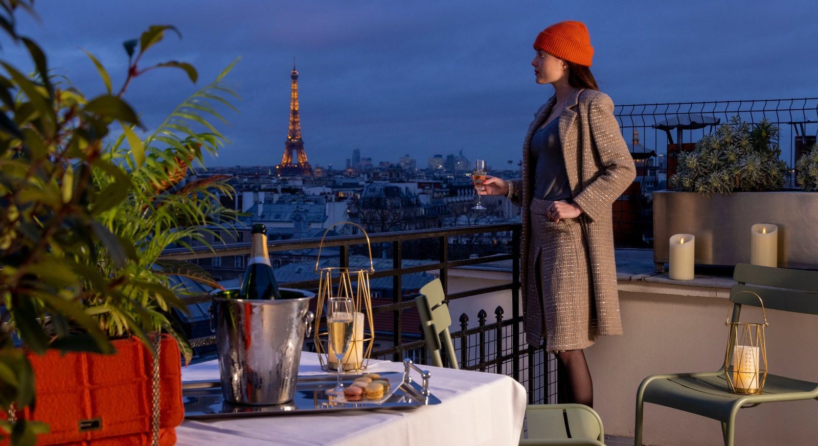Luxury hotel in central Paris