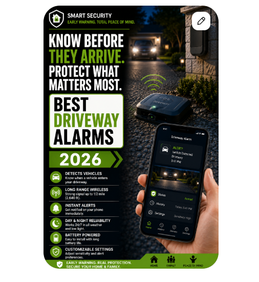 Best Driveway Alarms for Homeowners 2026
