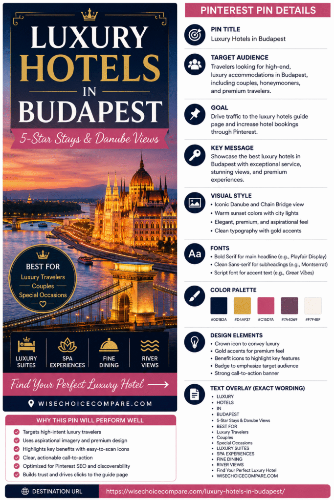 Budapest Parliament and Danube area