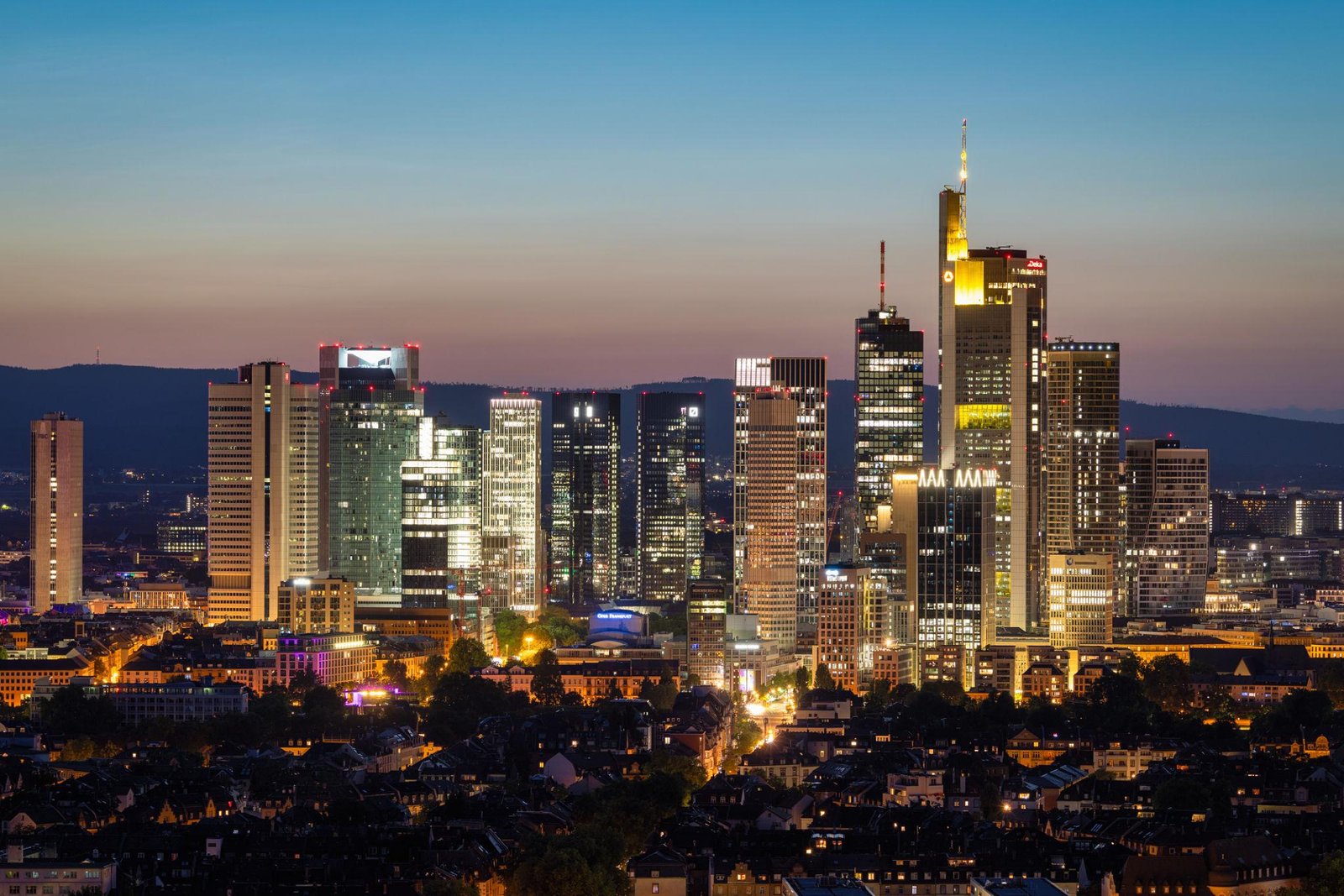 Frankfurt Hotels Skyline