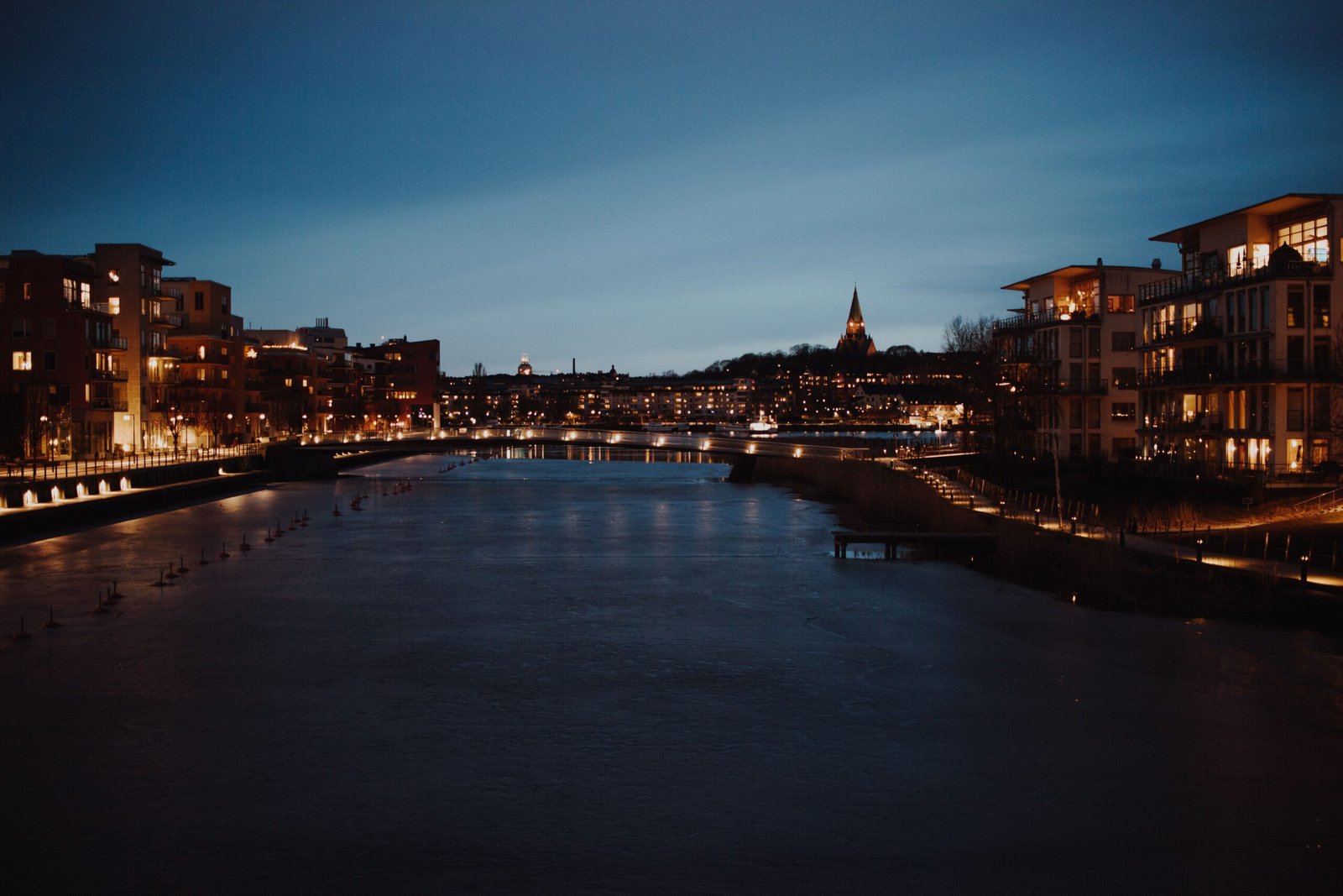 Historic Gamla Stan overlooking Stockholm waterfront