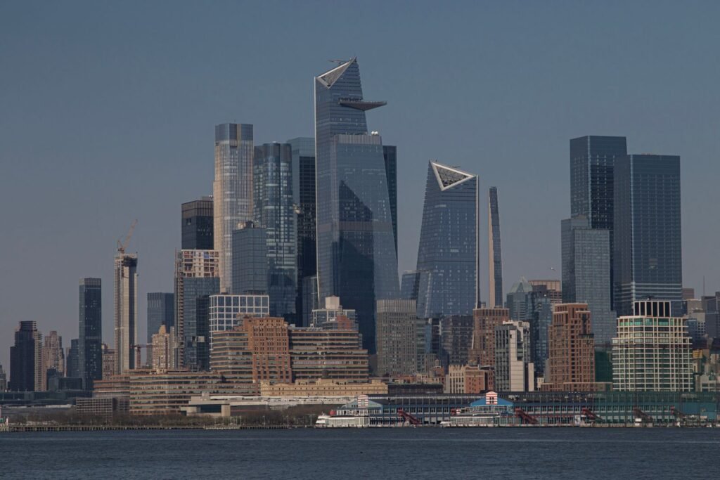 Midtown Manhattan skyline in New York City near Times Square