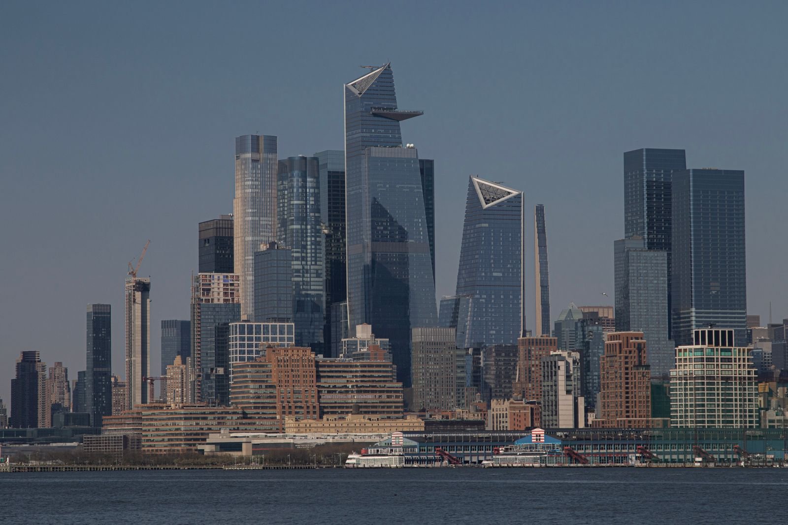 Midtown Manhattan skyline in New York City near Times Square